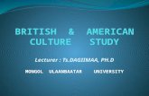 Lectures of Culture study