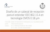 Diseño de un cabezal de recepción para el estándar IEEE 802.15.4 en tecnología CMOS 0.18 μm