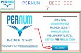 Pernum pre launch till 31.07.16