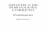 Apostila de portugues correto 4 pontuacao