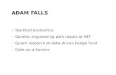 Adam Falls - Economist presentation
