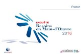 Enquête BMO 2016 rapport Crédoc France