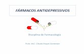Aula de Farmacologia sobre Fármacos Antidepressivos