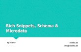 WordPress - Rich snippets, schema.org & microdata