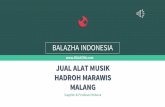 Jual Alat Musik Hadroh Marawis Malang