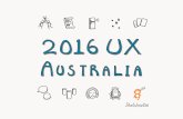 Sketchnotes: UX Australia 2016