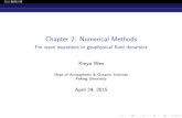 [CM2015] Chapter 2 - Numerical Method