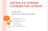Optical Fiber Communication Part 3 Optical Digital Receiver