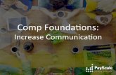 Comp Foundations: Increase Communication