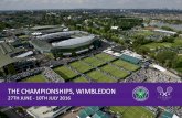 2016 Wimbledon Hospitality Brochure