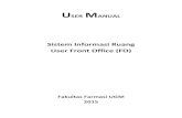 Sistem Informasi Ruang User Front Office (FO)
