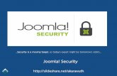 OWASP Thailand 2016 - Joomla Security