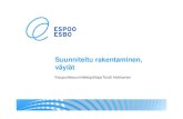 Espoon kaupunki: Otaniemen suunniteltu rakentaminen, 22.11.2016