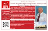 Предвыборная программа В.В.Васькова