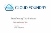 Cloudfoundry Introduction