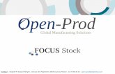 Open-Prod : Fonctionnalités Stocks