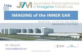 M Mazon imaging of the inner ear jfim 2014