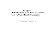 Pepo maskani ya waumini. swahili (kiswahili)