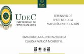 Epistemologia M.E - UDEC