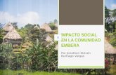 Ciencias Ambientales (Impacto social en la comunidad embera)