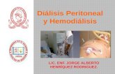 Dialisis peritoneal y hemodialisis