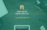 Aneka Macam Sandal Hotel Bali