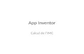 Développement d'application avec App Inventor