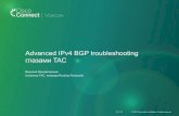 Advanced IPv4 BGP troubleshooting глазами TAC
