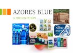 AZORES BLUE PRESENTATION