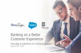 Banking on a better customer experience DocuSign for Financial Services