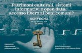Rita Auriemma, Patrimoni culturali e sistemi informativi nell’era della trasparenza. Il futuro del SIRPaC - FVG