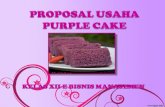 Pp purple cake
