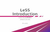 LeSS Study material (LeSS introduction)