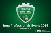 Soccer Robots TU Eindhoven Jong Professionals Verenigd Event 2016