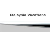 Malaysia vacations