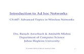 Introduction to Ad hoc Networks