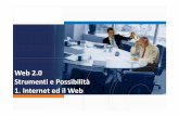 Primo Modulo Web 2.0 : internet ed il web 2.0