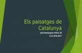 Els paisatges de catalunya