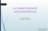Chimiothérapie anticancéreuse