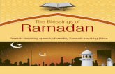 The blessings of ramadan - english book