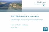 12 DSD-NL 2016 - D-HYDRO Symposium - D-HYDRO Suite the next steps - Hans van Putten, Deltares