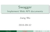 Implement Web API with Swagger