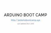 Arduino bootcamp