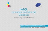 noSQL La nuova frontiera dei Database [DB05-S]