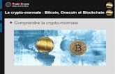 La crypto-monnaie : Bitcoin, Onecoin et Blockchain
