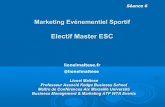 Marketing Evénementiel Sportif - Electif Master ESC - séance 6