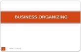 Business organizing