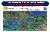 Son Depremler: Türkiye ve Yunanistan