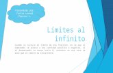 Limites al infinito y derivadas
