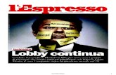 L'Espresso: Lobby continua - 29.04.2016